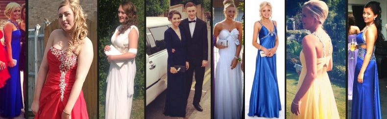 Prom girls in our dresses 2013